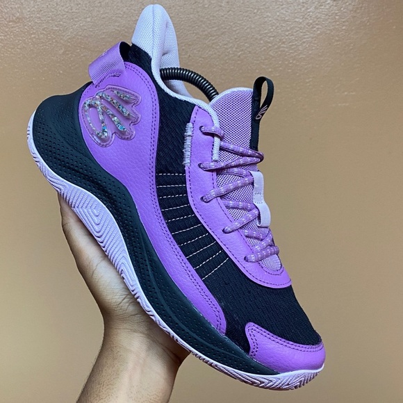Under Armour Curry 3Z7 “Provence Purple Black” Size 9 - Picture 6 of 16